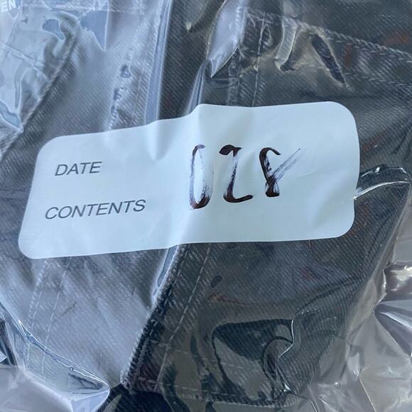 BDG womens black high rise black denim shorts raw hem casual summer timeless 28 - Picture 5 of 7